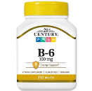 ویتامین ب 6 21st Century-21st Century Vitamin B6