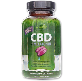 سی بی دی و ملاتونین اروین نچرالز-Irwin Naturals CBD + Melatonin