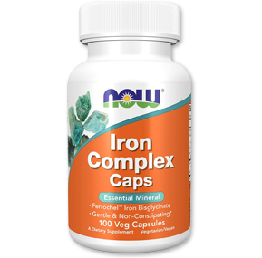 کمپلکس آهن نوفودز-Now Foods Iron Complex