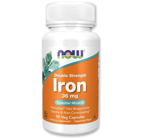 کپسول آهن نوفودز-Now Foods Iron 36 Mg