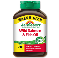 روغن ماهی سالمون جمیسون-Jamieson Wild Salmon Fish Oil