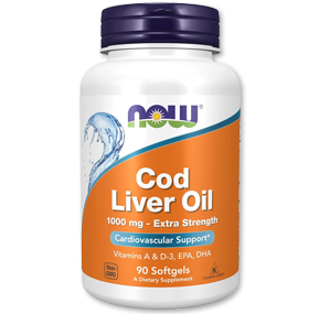 روغن کبد ماهی نوفودز-Now Foods Cod Liver Oil