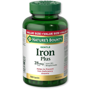 آیرون پلاس نیچرز بونتی-Natures Bounty Iron Plus