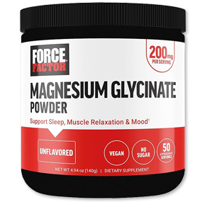 منیزیم گلیسیات فورس فاکتور-Force Factor Magnesium Glycinate