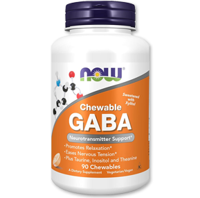 گابا جویدنی نوفودز-Now Foods Gaba Chewable