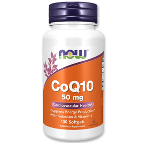 کوآنزیم کیوتن 50Mg نوفودز-Now Foods CoQ10 50Mg