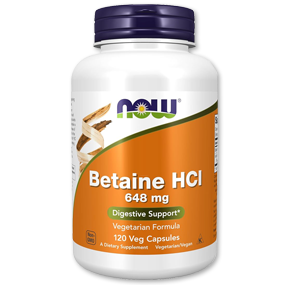 بتائین HCL نوفودز-Now Foods Betaine HCL