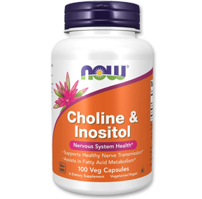 کولین اینوزیتول نوفودز-Now Foods Choline & Inositol 