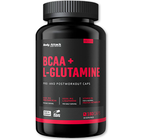 بی سی ای ای گلوتامین بادی اتک-Body Attack BCAA + Glutamine